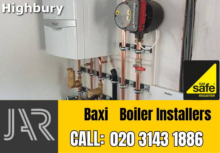 Baxi boiler installation Highbury