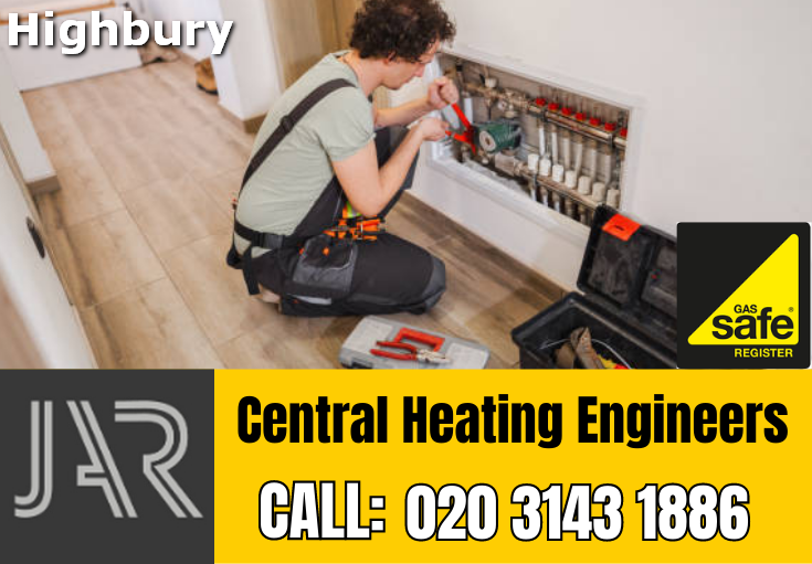 central heating Highbury