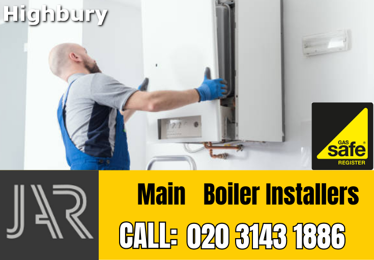 Main boiler installation Highbury