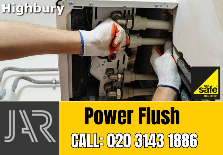 power flush Highbury