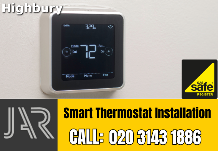 smart thermostat installation Highbury