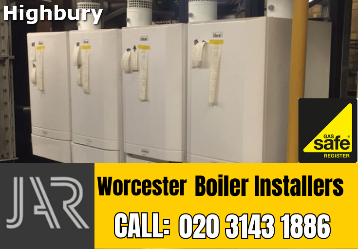 Worcester boiler installation Highbury
